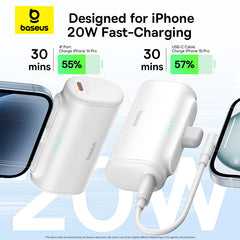 OS-Baseus Compact Fast Charging 5000mAh 20W Fast Charging Power Bank Edition Galaxy