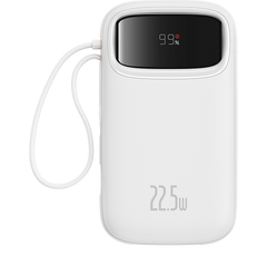 Baseus Qpow2 20K 22.5W Dual-Cable Digital Display 3-Port Power Bank