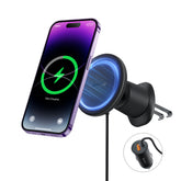 Basues CW01 Magnetic Wireless Charging Car Mount 40W Claw Edition Cluster Black