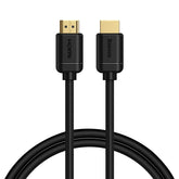 Baseus high definition Series HDMI To HDMI Adapter 1/5/8M Cable Black