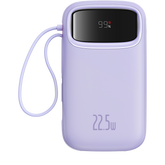 Baseus Qpow2 20K 22.5W Dual-Cable Digital Display 3-Port Power Bank