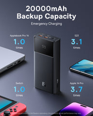 Baseus Star-Lord 20K 65W 4-Port Power Bank with Digital Display