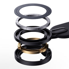 OS-Baseus PrimeTrip Series C02 Go Magnetic Car Phone Mount (Stick-on Type) Cluster Black