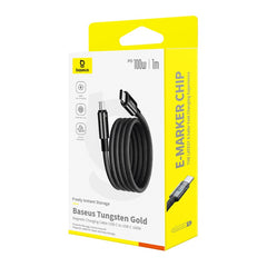 Baseus Tungsten Gold Magnetic Charging Cable Cluster Black