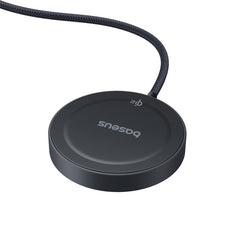 Baseus Simple Mini 4 Magnetic Wireless Charging Stand 15W (Qi2 Certified, Universal Explorer Edition – Cosmic Black)