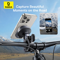 Baseus PrimeTrip Series Stick-on Type Bike Phone Mount Cosmic Black