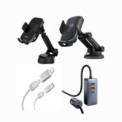 iQuick + Redefine + Baseus 120W PPS | Family SmartDrive Multi-Port Charging Bundle