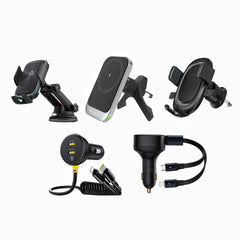 Baseus Ultra Control + iQuick Q5 + iMG1 + Retractable 30W Charger | Essential Safe Fast-Charge Car Bundle