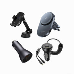 Baseus VC1 Pro Magnetic Mount + Golden Contactor Pro 40W + REDEFINE RM1 | Heat-Resistant Smart Drive Bundle