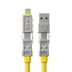 Transformers TF-A12 4-in-1 240W Fast Charging Cable with RGB Light