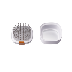 Laifen 2-1 Air Cushion Comb with Mirror (Silver)