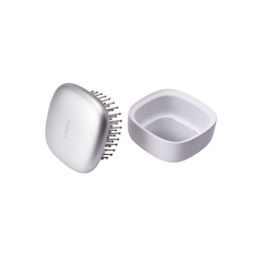 Laifen 2-1 Air Cushion Comb with Mirror (Silver)