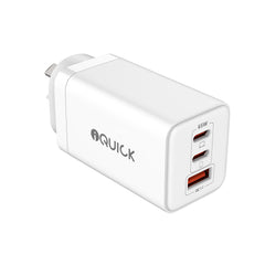 iQuick 3-Port Charger 65W (White)