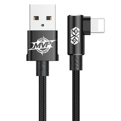 Baseus MVP Elbow Type Cable USB For IP 1.5A 2M Black
