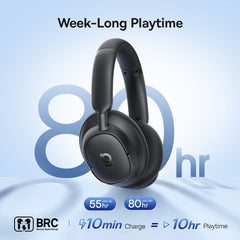 Baseus BH1 Wireless Noise Cancelling Headphones (Bluetooth 6.0 | 45dB ANC)