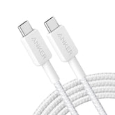 Anker 322 Type-C to Type-C Charging Cable 60W 1.8M White