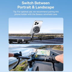 Baseus PrimeTrip VB1 Magnetic Bike Handlebar Mount – Space Grey | 2-Lazy Tech