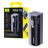 Baseus EnerGeek GR11 10000mAh 100W Power Bank with Retractable USB-C Cable โ Space Grey