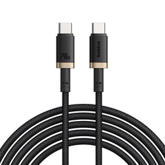 Baseus "Classical Karful" 240W Type-C to Type-C Fast Charging Cable 1m Gold & Black