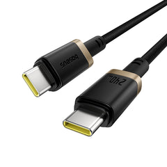Baseus "Classical Karful" 240W Type-C to Type-C Fast Charging Cable 1m Gold & Black