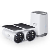 Baseus Security S1 Pro Kit Outdoor Dual Camera 2-Cam 3K-White