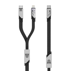 Transformers Braided Magnetic 2 in 1 Type-C Charging Cable 27W 1.2M