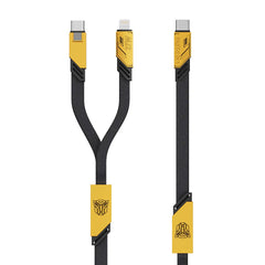 Transformers Braided Magnetic 2 in 1 Type-C Charging Cable 27W 1.2M