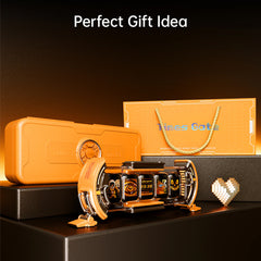 2-Lazy 2-Decide Bundle: Divoom Time Gate Yellow + Transformers TF-Y17 Bluetooth Speaker (Yellow)