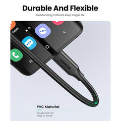 UGREEN Type-C/M to Type-C/F Gen2 5A Extension Cable 1M Black