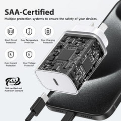 iQuick PD3.0+QC3.0 Type-C Charger 20W (White)