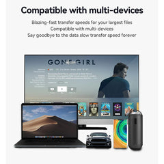 MOVE SPEED YSULDP 2 in 1 USB Type-C Flash Drive