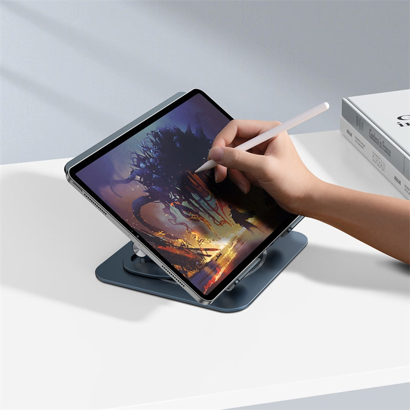 Baseus UltraStable Pro Series Rotatable & Foldable Laptop Stand – Three-Fold Version | Space Grey