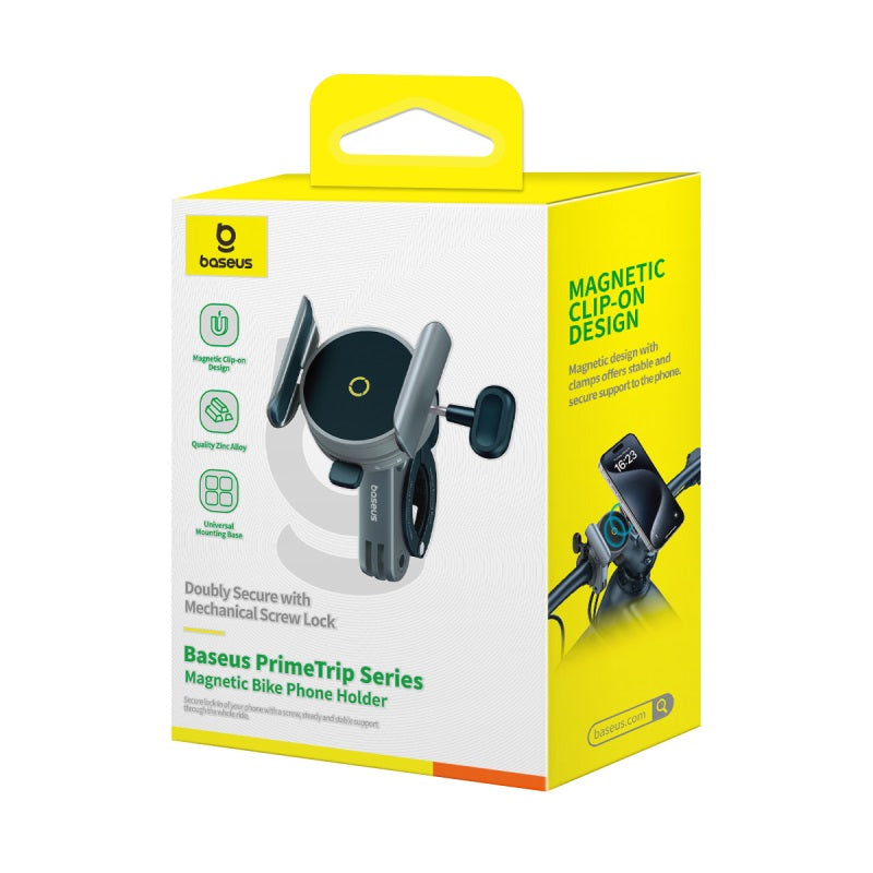 Baseus PrimeTrip Series Magnetic Bike Phone Holder-Cosmic Black