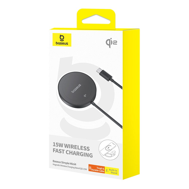 Baseus Simple Mini4 Magnetic Wireless Charger 15W