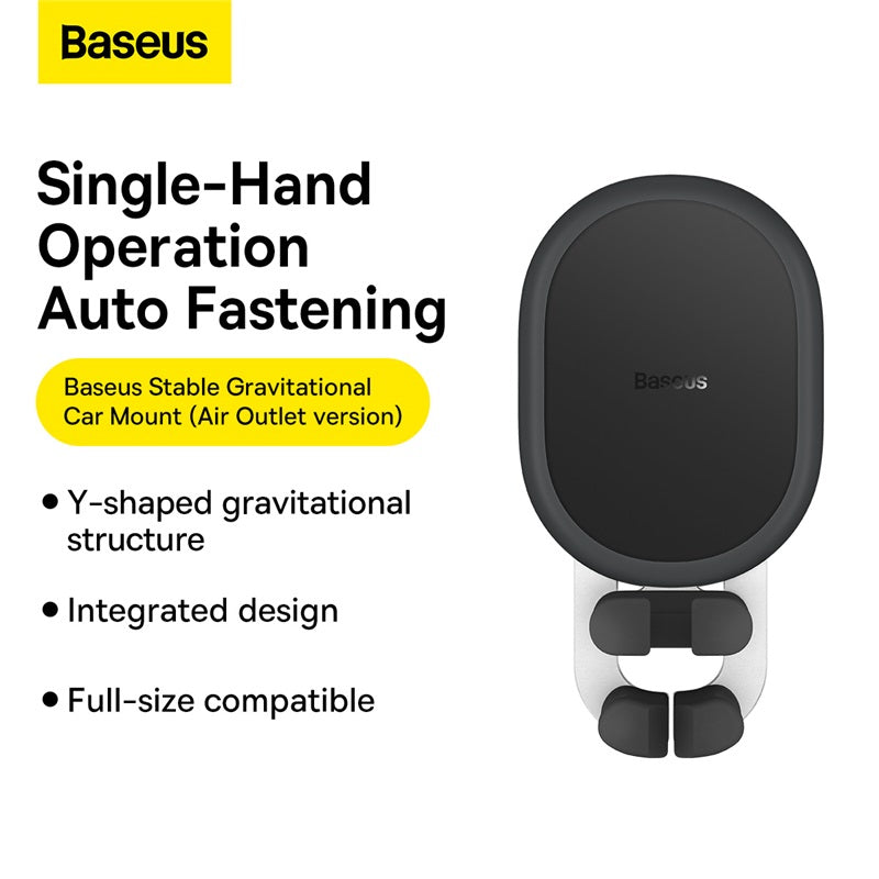 Baseus Stable Series Air Vent Car Mount-Black