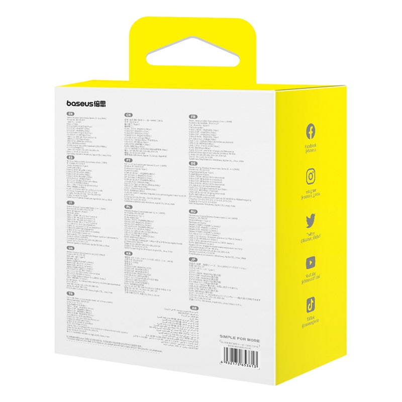 Baseus Spacemate Series 11-in-1 (WIN) Docking Station Space Grey