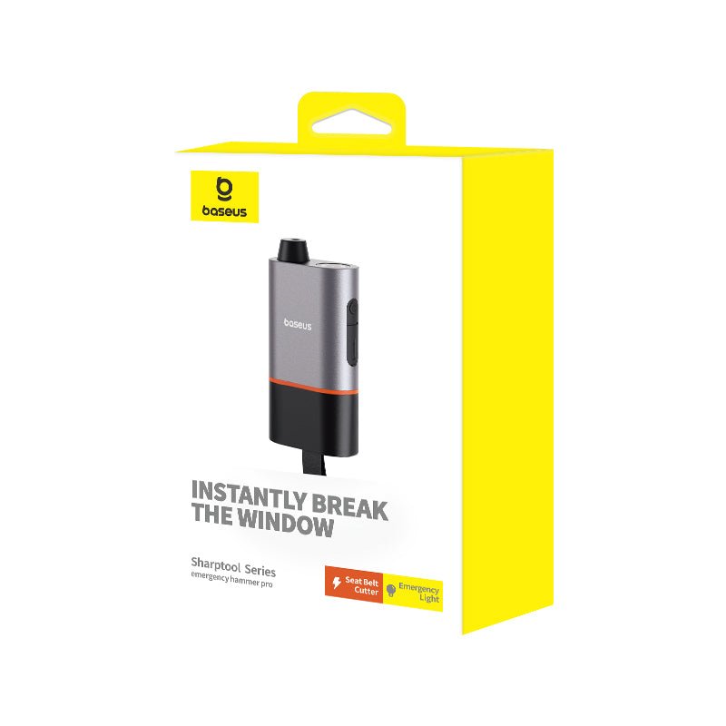 Baseus SharpTool Series Emergency Hammer Pro Cluster Black