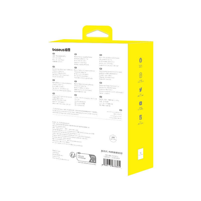 Baseus SharpTool Series Emergency Hammer Pro Cluster Black