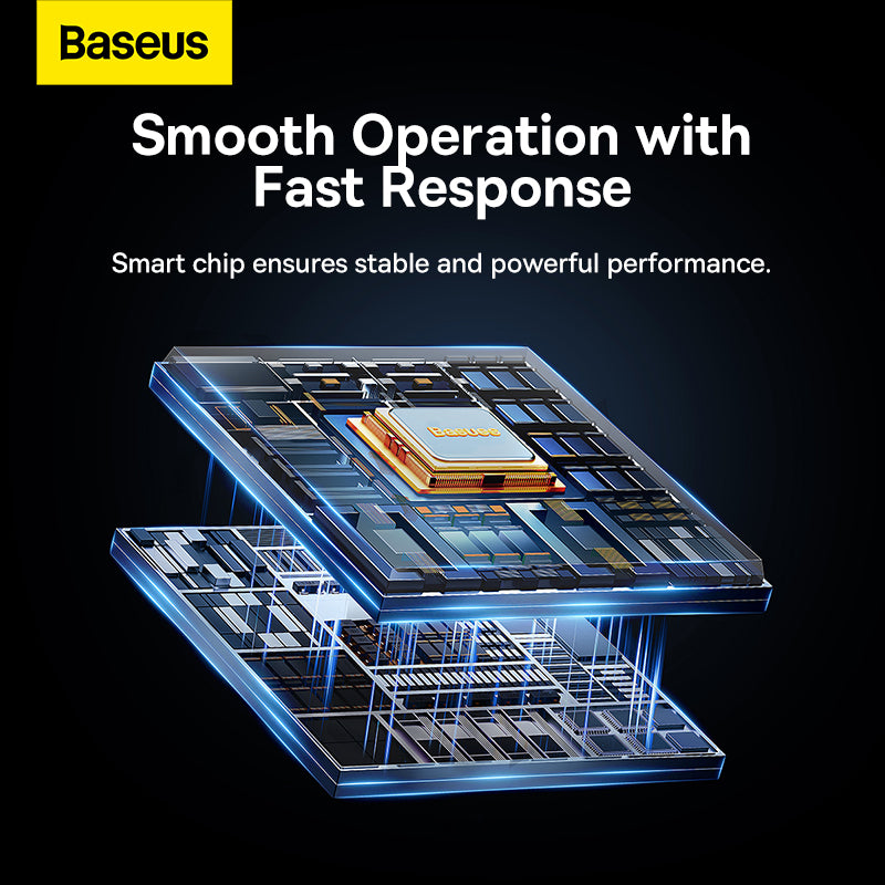 Baseus PioneerJoy 4-Port Type-C HUB Adapter Gray