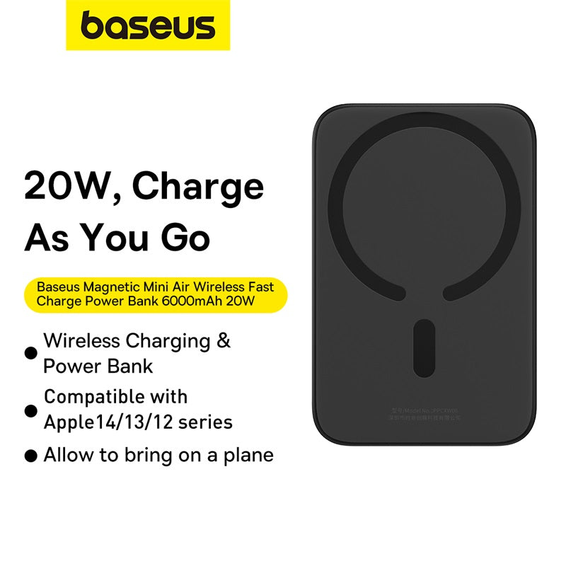 Baseus Magnetic Mini Air 6K 20W Power Bank