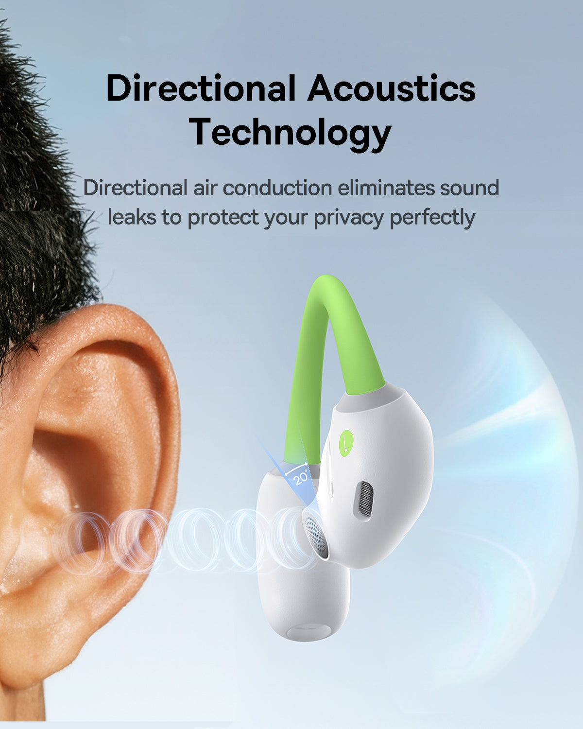 Baseus Eli Sport 1 Open-Ear TWS Earbuds Cosmic Black