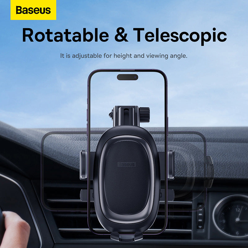 Baseus Ultra Control Pro Series Car Mount Set-Cluster Black