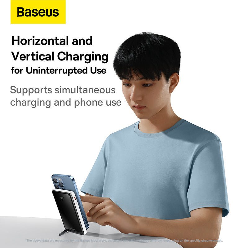 Baseus Magnetic 10K 20W Wireless Charging Power Bank with Stand