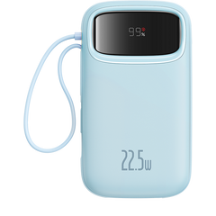 Baseus Qpow2 20K 22.5W Dual-Cable Digital Display 3-Port Power Bank