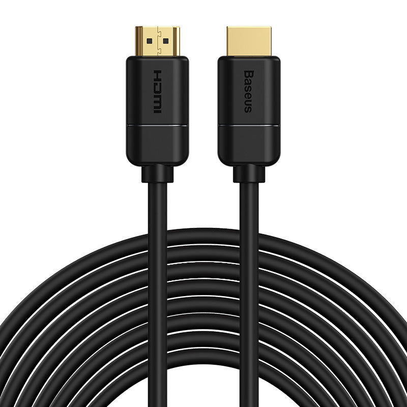 Baseus high definition Series HDMI To HDMI Adapter 1/5/8M Cable Black