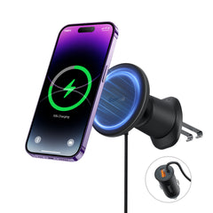 Basues CW01  Magnetic Wireless Charging Car Mount 40W Claw Edition Cluster Black