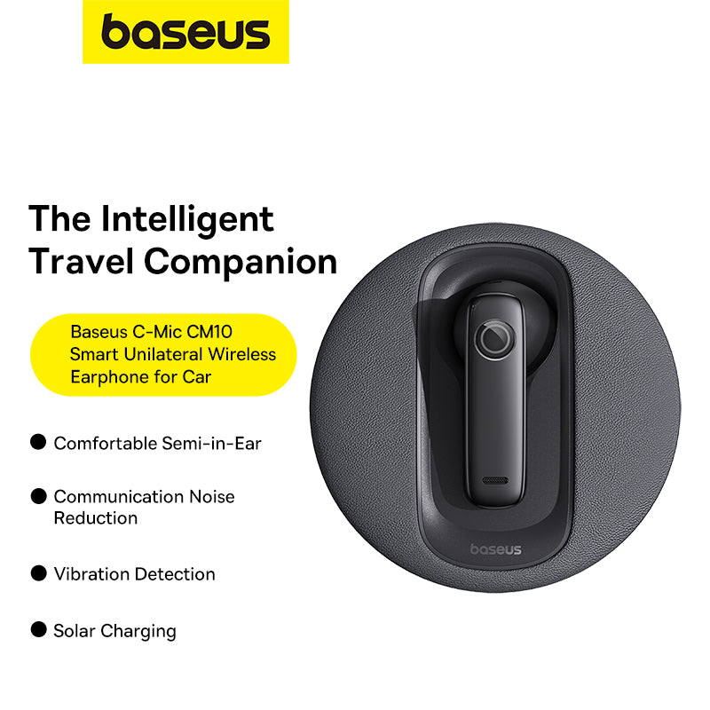 Baseus C-Mic CM10 Smart Unilateral Wireless Earphone for Car Cluster