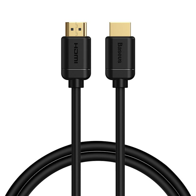 Baseus high definition Series HDMI To HDMI Adapter 1/5/8M Cable Black