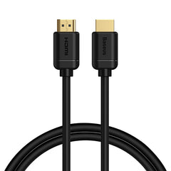 Baseus high definition Series HDMI To HDMI Adapter 1/5/8M Cable Black