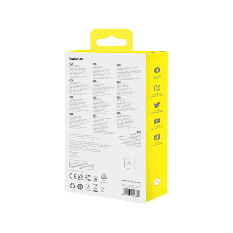 Baseus Mini Air 10K 20W Power Bank